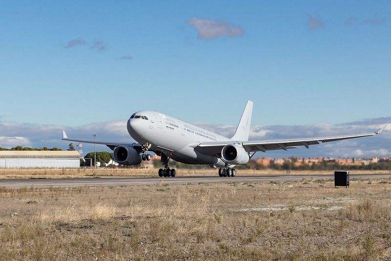 First Airbus A330 MRTT for South Korea lands in Busan