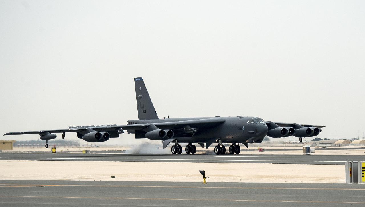 B-52s deployed to Qatar