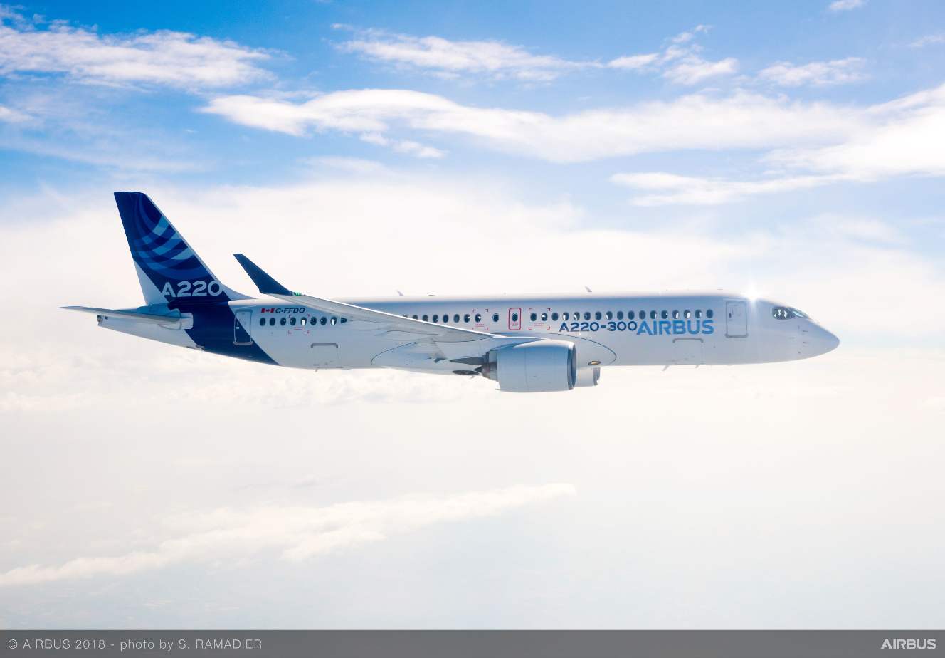 Airbus A220 wins 180-minute ETOPS approval