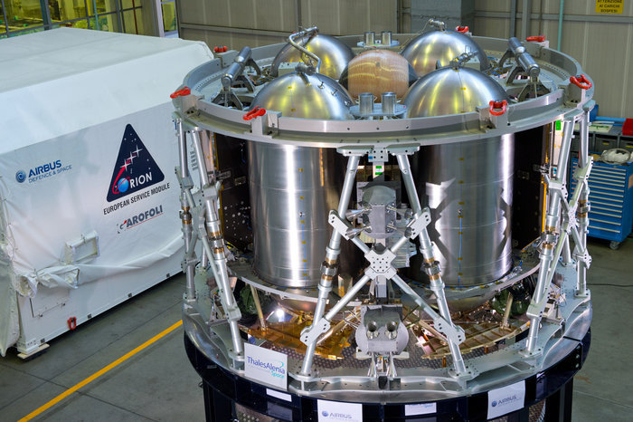 Airbus DS starts Orion service module assembly