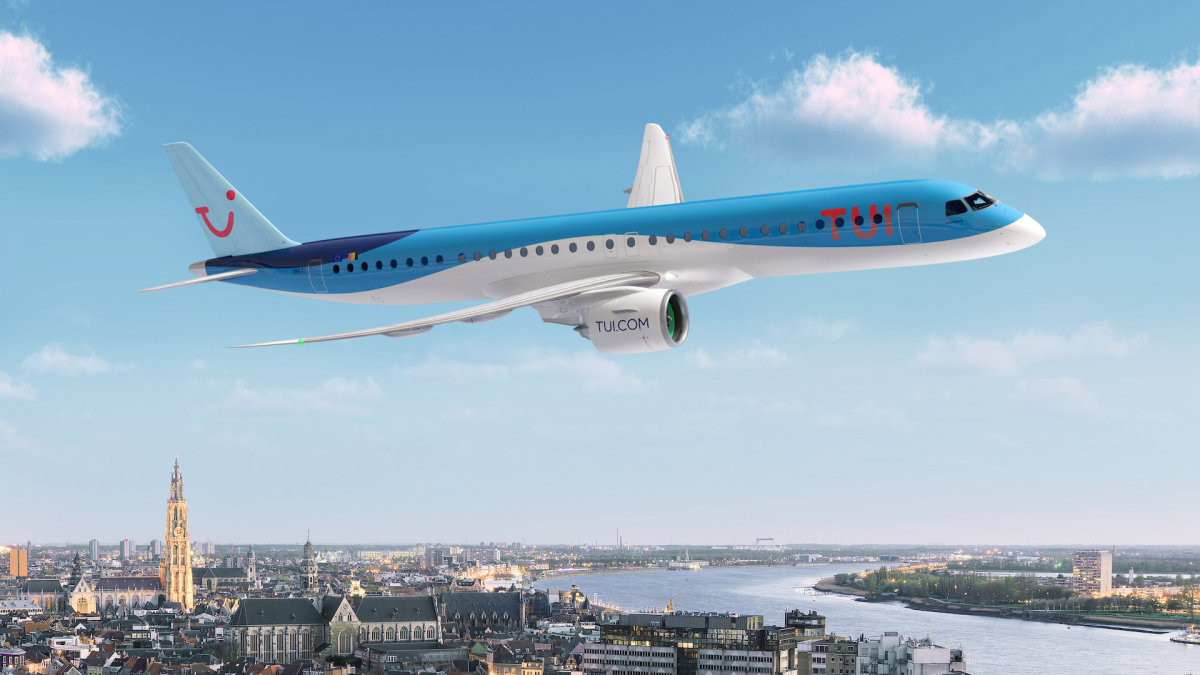 TUI continues with Embraer airliners