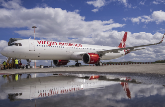 First A321neo goes to Virgin America