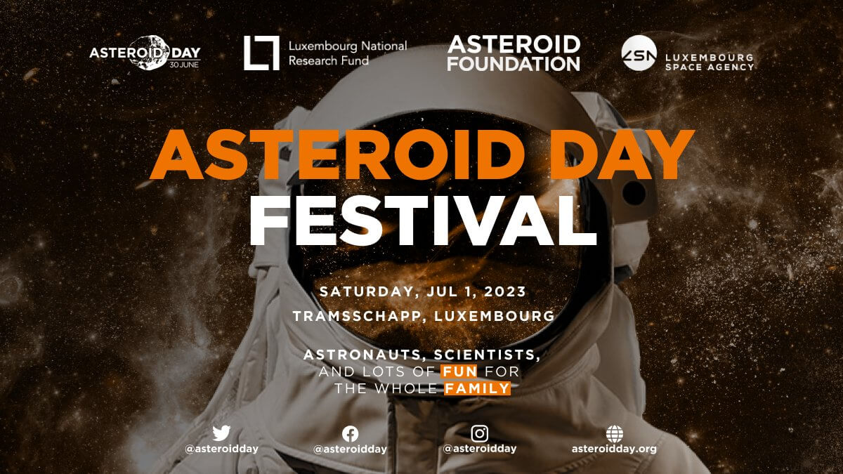 June 30 and July 1 in Luxembourg: eighth edition of Asteroid Day