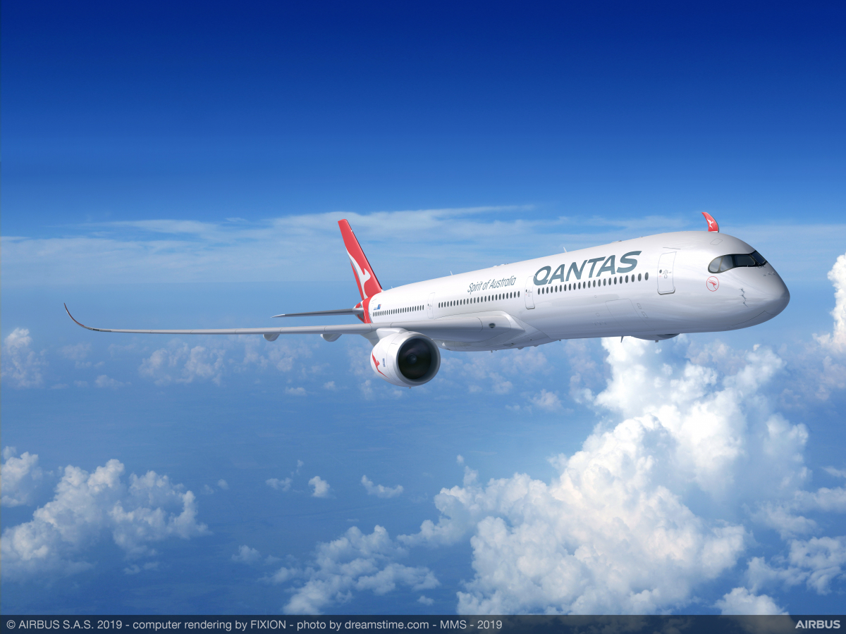Sunrise: Qantas chooses the Airbus A350-1000