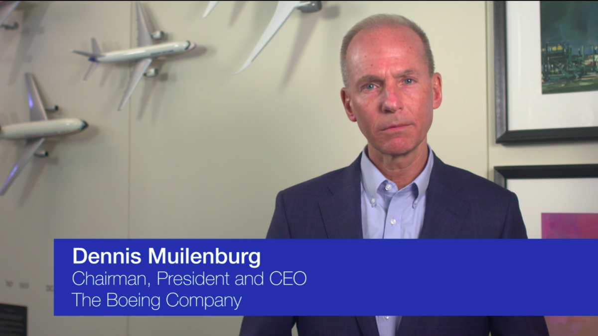 Boeing: Dennis A. Muilenburg looses chairman title