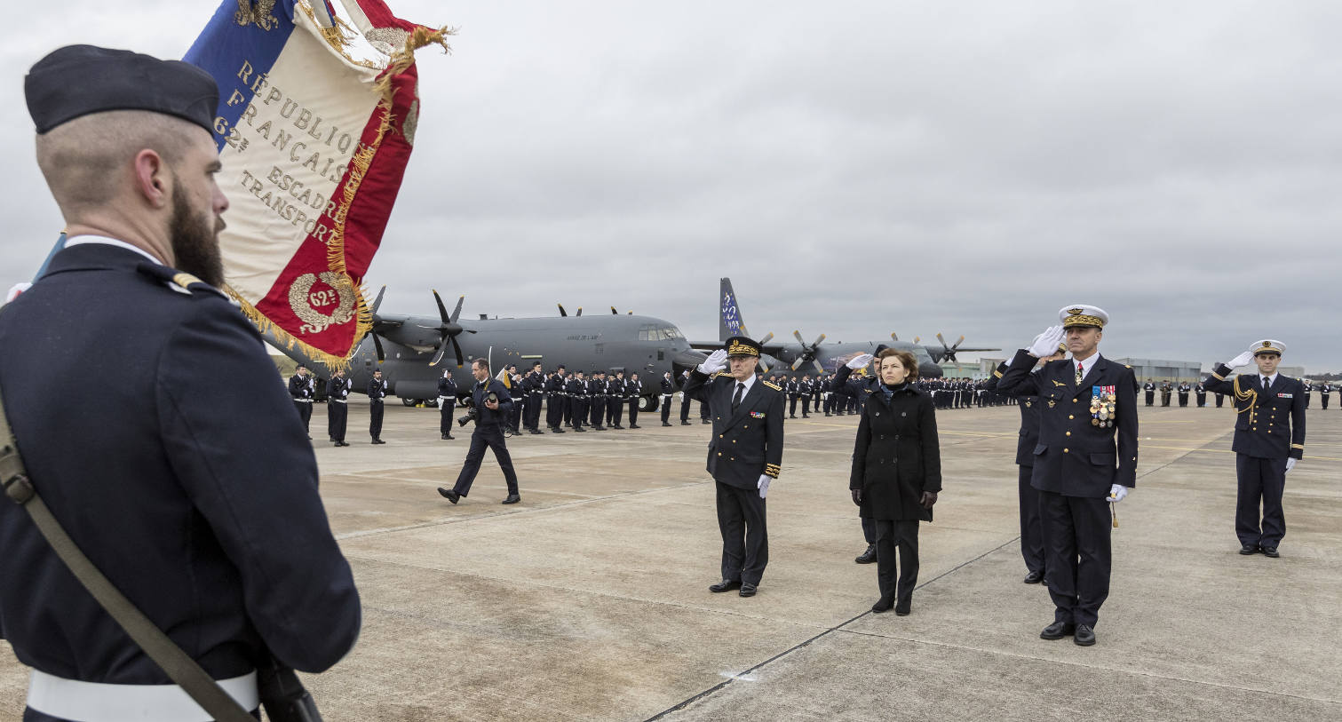 French Air Force welcomes first C-130J