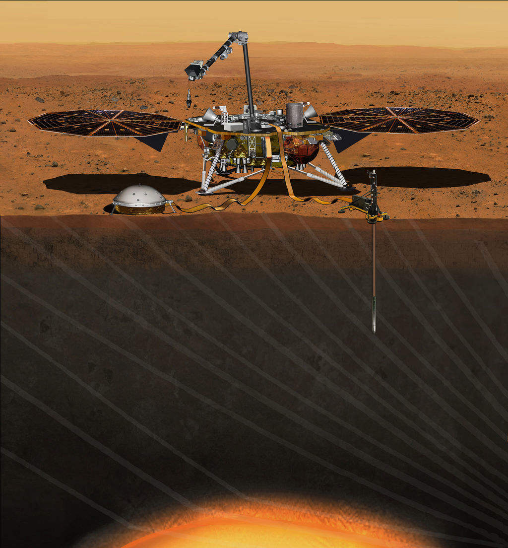 InSight lander on its way to Mars