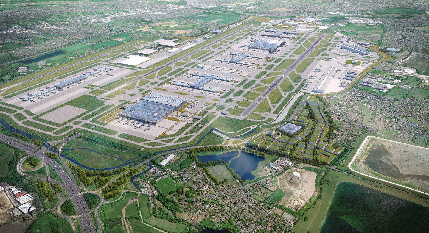 UK government backs new Heathrow runway