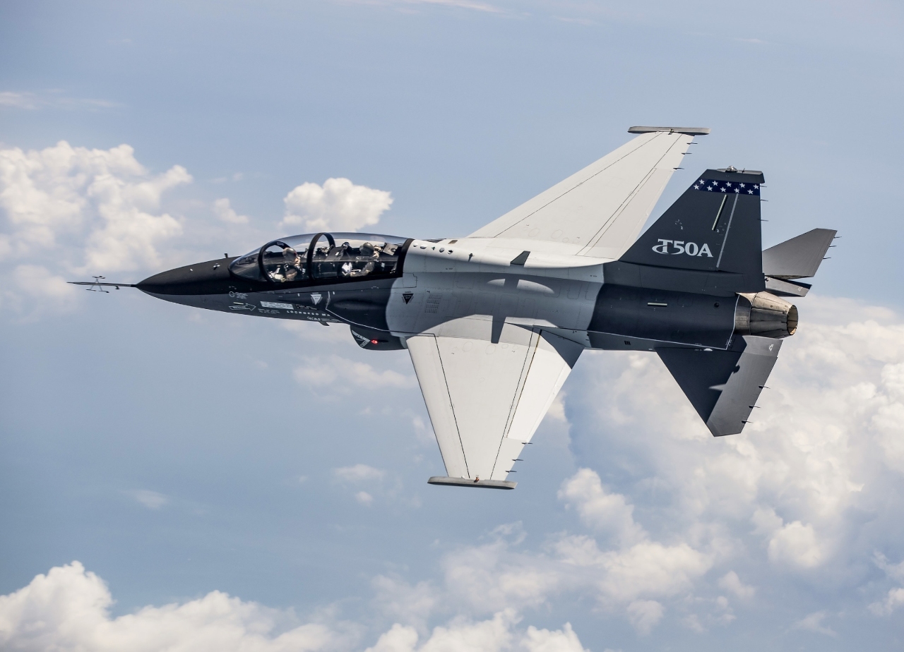 Second T-50A for T-X competition makes maiden flight