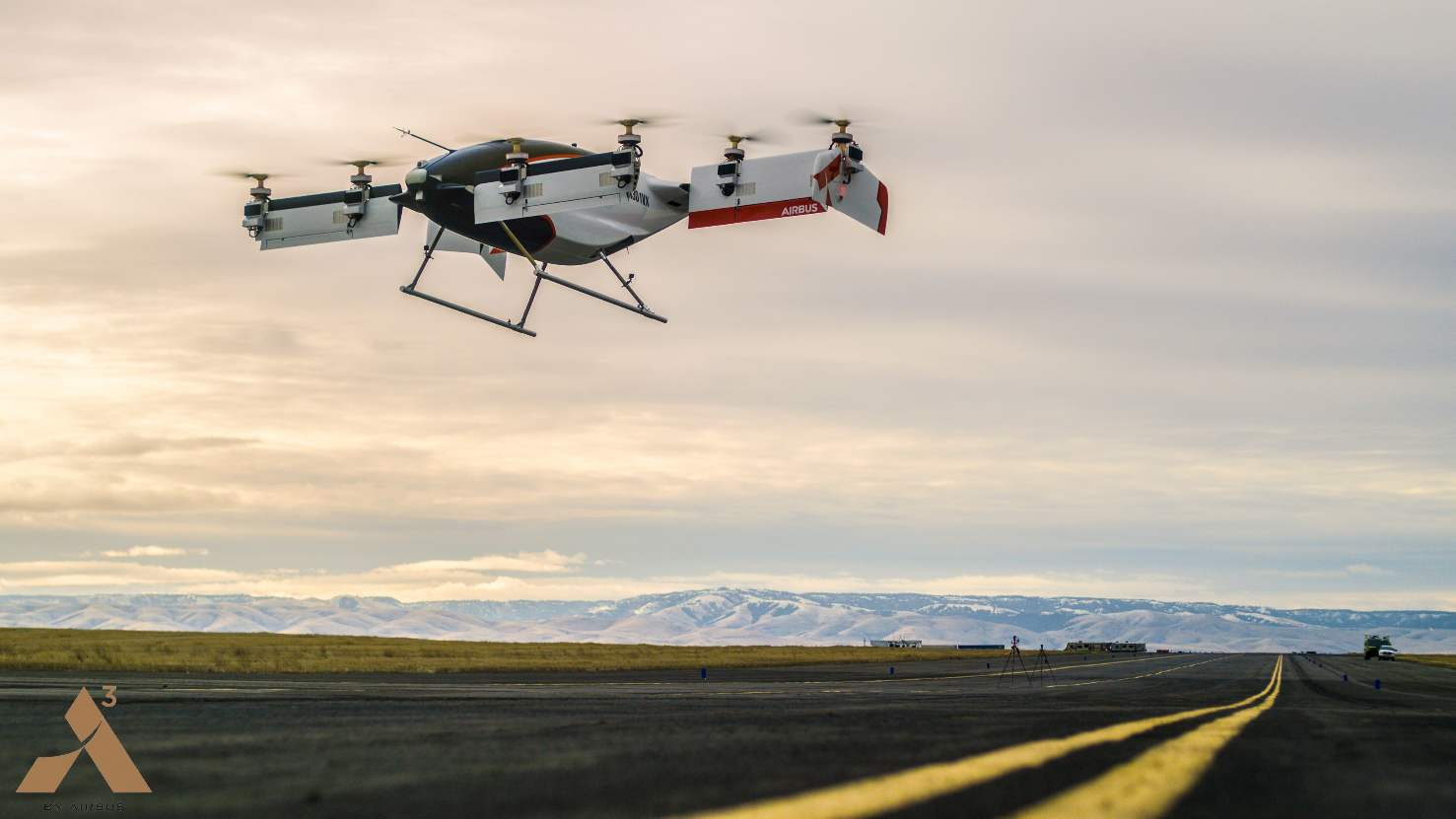 Airbus flying taxi takes to the air