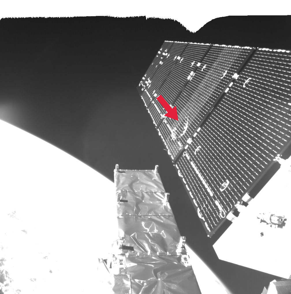 Europe’s Sentinel-1A satellite hit by space particle