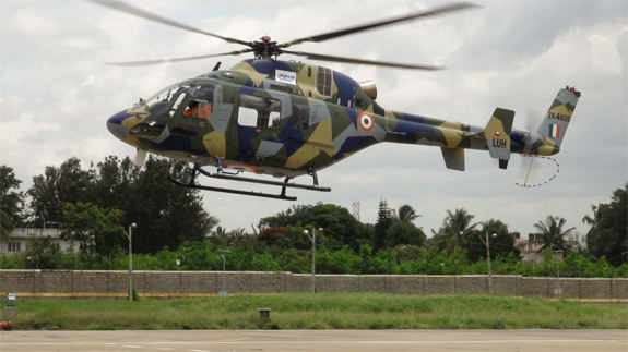 Indian Light Utility Helicopter makes first flight