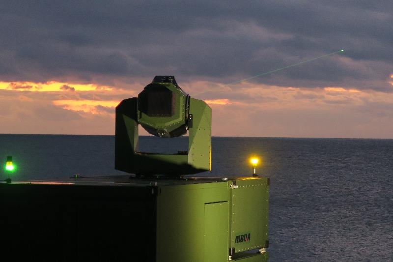 MBDA Deutschland tests new laser effector