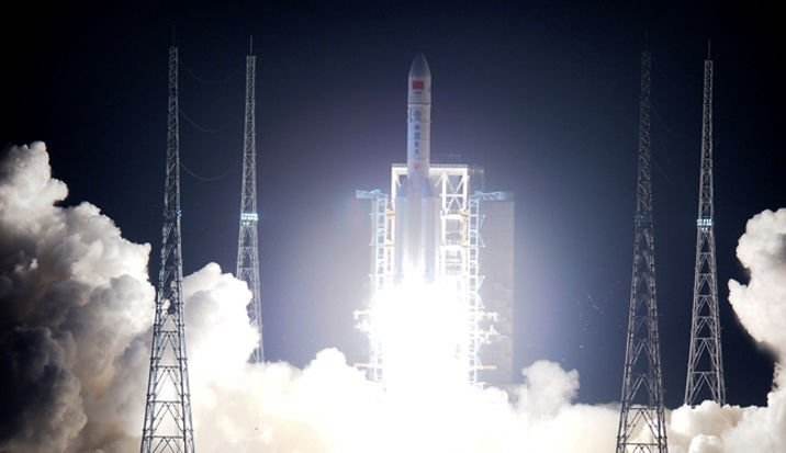 China announces five-year space goals