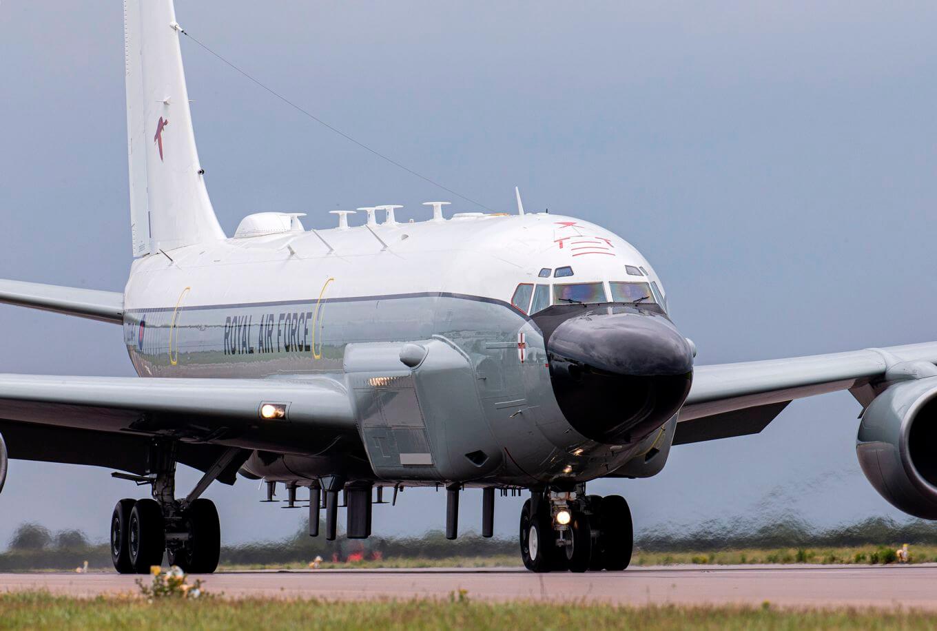 British RC-135W crew saved by Russian missile failure