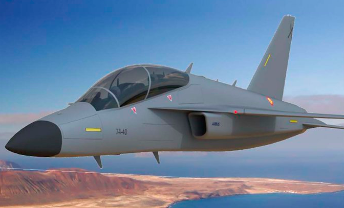 A new concept of training aircraft for the Spanish Ejercito del aire