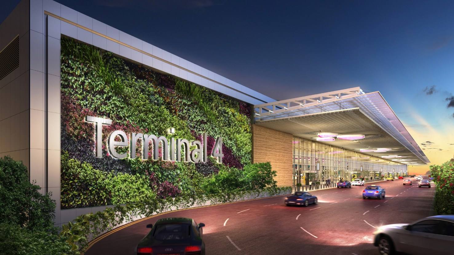 Construction of Changi Airport Terminal 4 completed