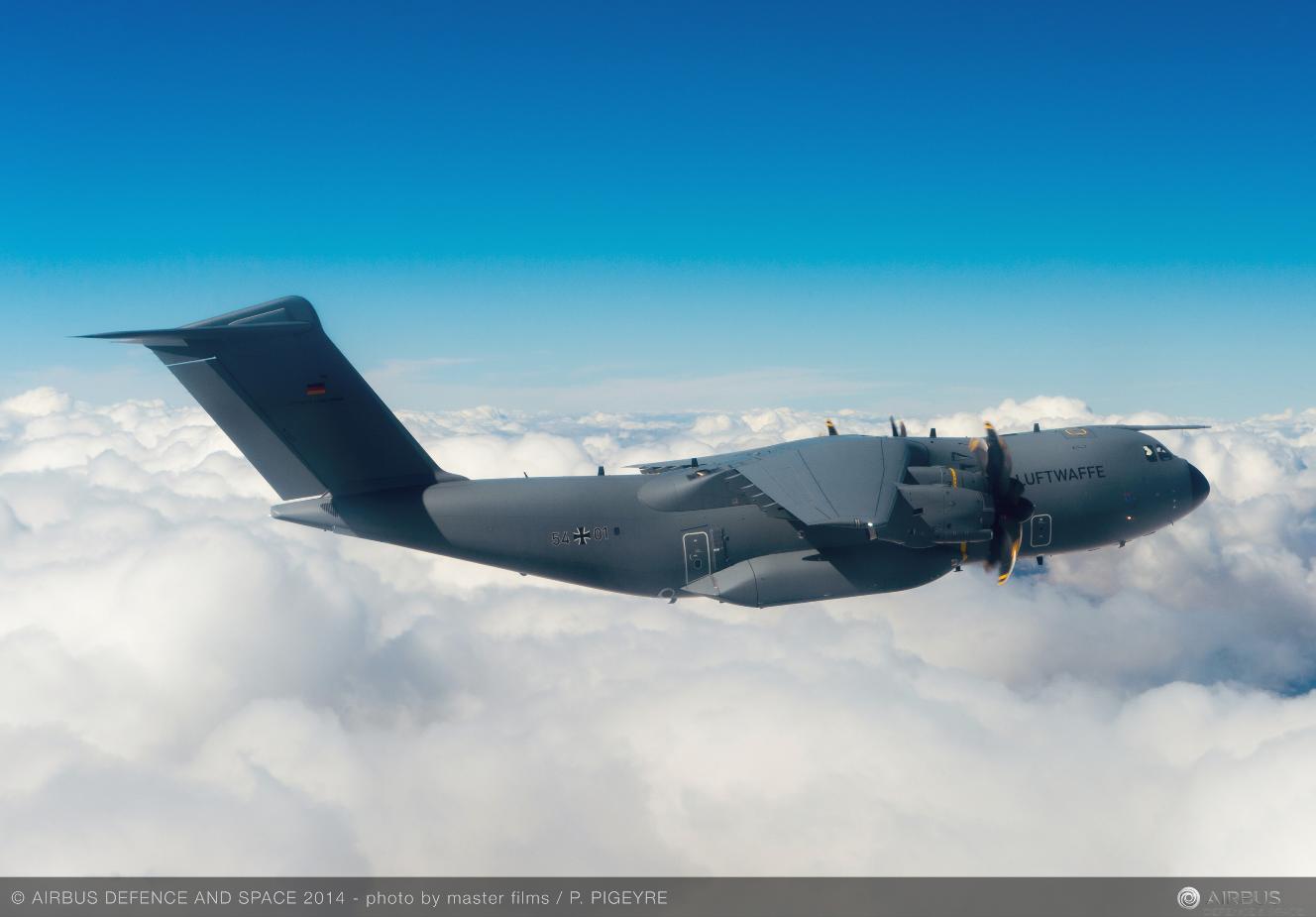 Germany receives first tactical-standard Airbus A400M