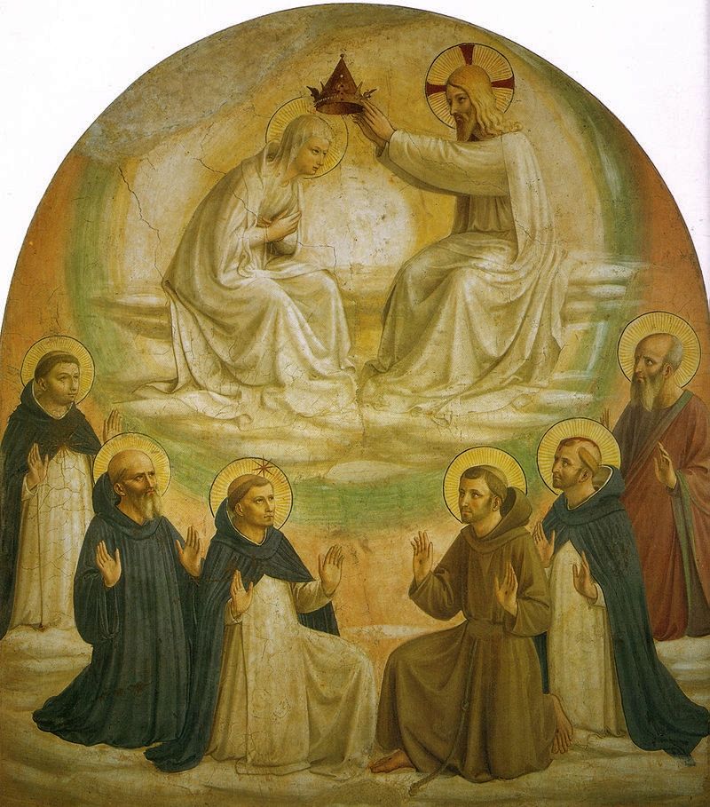Couronnement de la Vierge - musée national San Marco