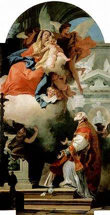 Saint Philippe Néri par Giambattista Tiepolo.