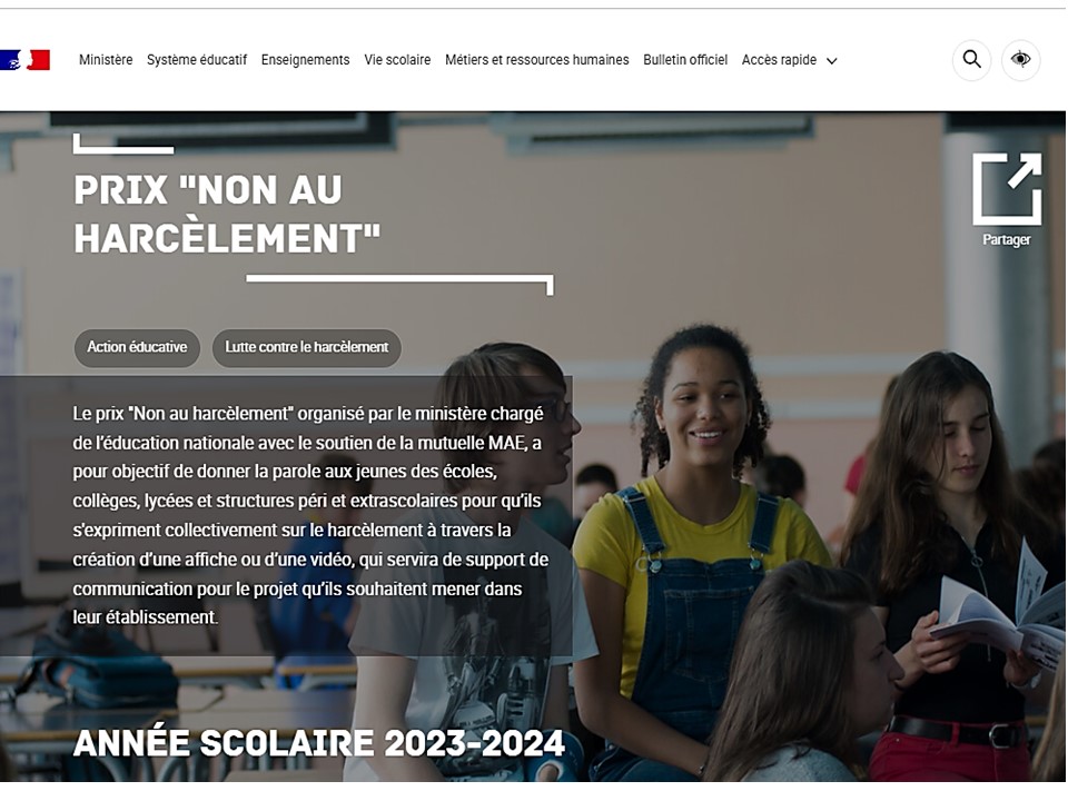https://www.education.gouv.fr/prix-non-au-harcelement-12137