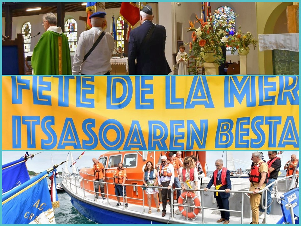 23  juillet Fête de la Mer - Messe puis bénédiction en mer