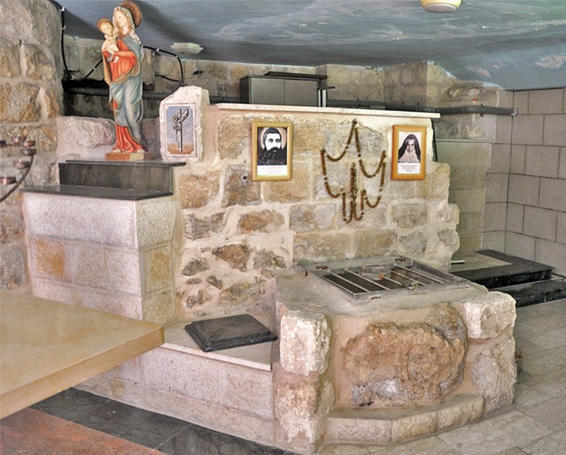 Sainte Maria Alphonsine Danil Ghattas - Puits à Jaffa où eut lieu le miracle du chapelet