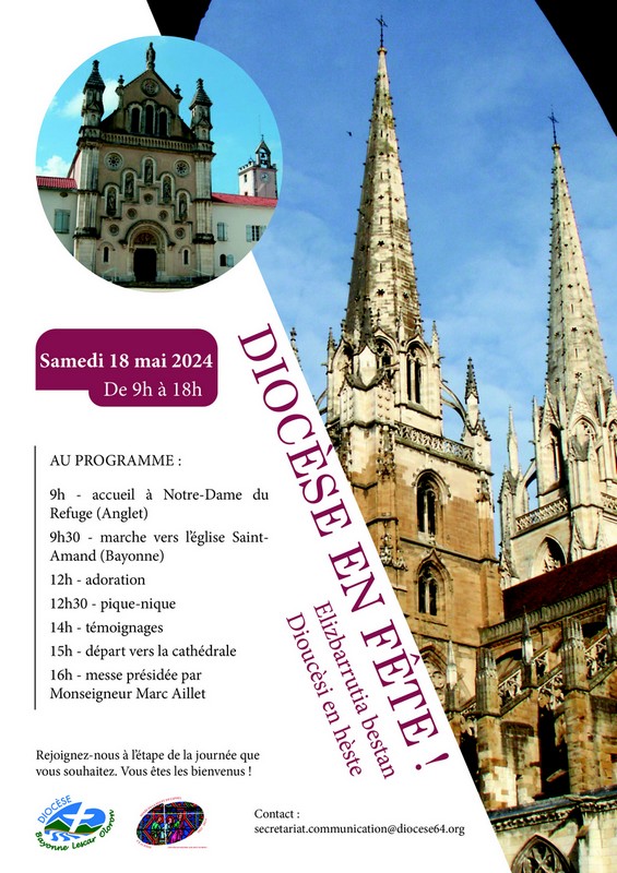 18 mai - Invitation de Monseigneur Aillet