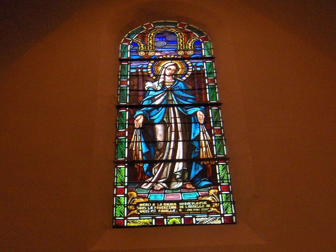 Ex-voto à la Vierge Miraculeuse - église Saint Jacques