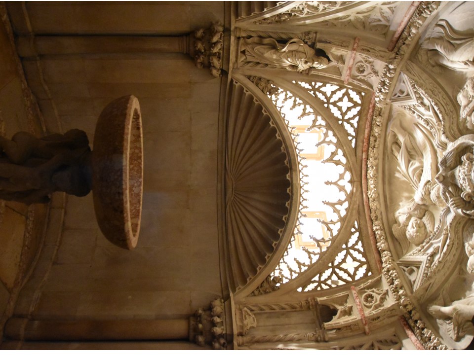 Sibenik, baptistère de la cathédrale Saint-Jacques (XVe siècle), inscrite au patrimoine de l'UNESCO