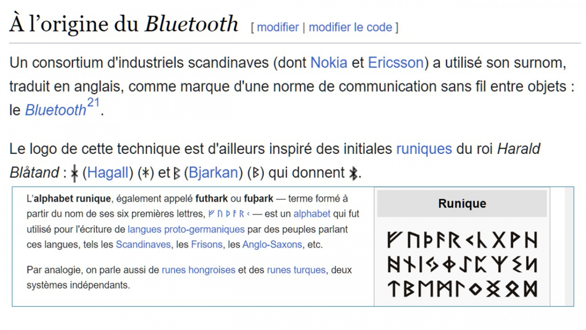 Bluetooth - La dent bleue