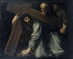 Simon de Cyrène aide Jésus.jfif