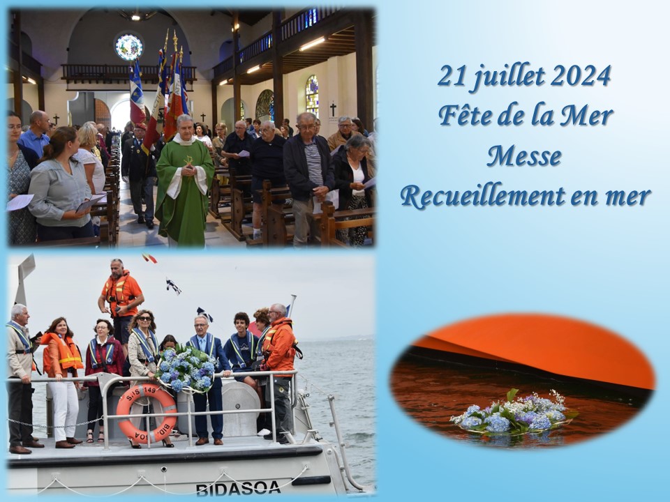 21 juillet 24 - Fête de la Mer - Hommage aux marins perdus en mer