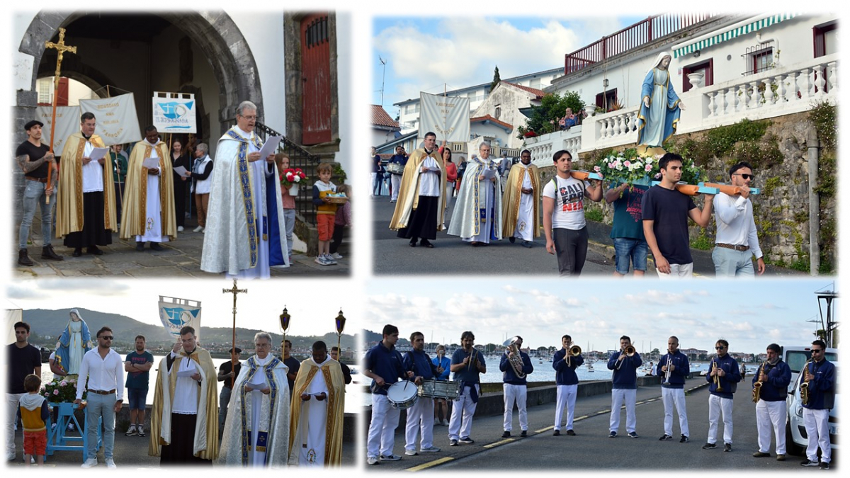 Vendredi 31 mai 2024 - Procession en hommage à Notre Dame de la Bidassoa, patronne de notre paroisse