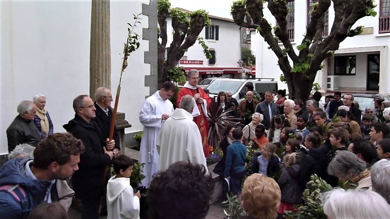 l'évangile de l'entrée du Seigneur à Jérusalem