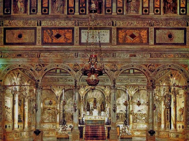 Padova -Basilica Sant Antonio - Cappella della tomba