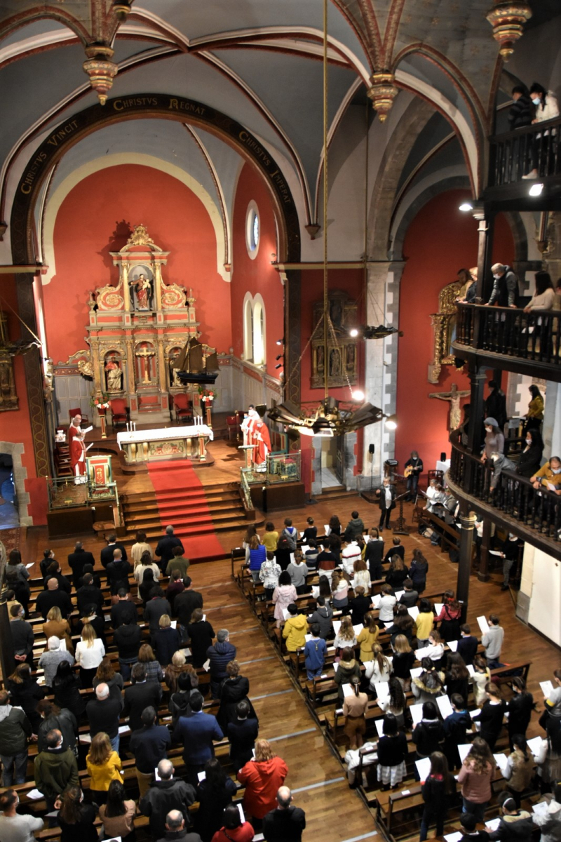 4 octobre 2020 - la confirmation de 69 enfants - église Saint Vincent - Hendaye