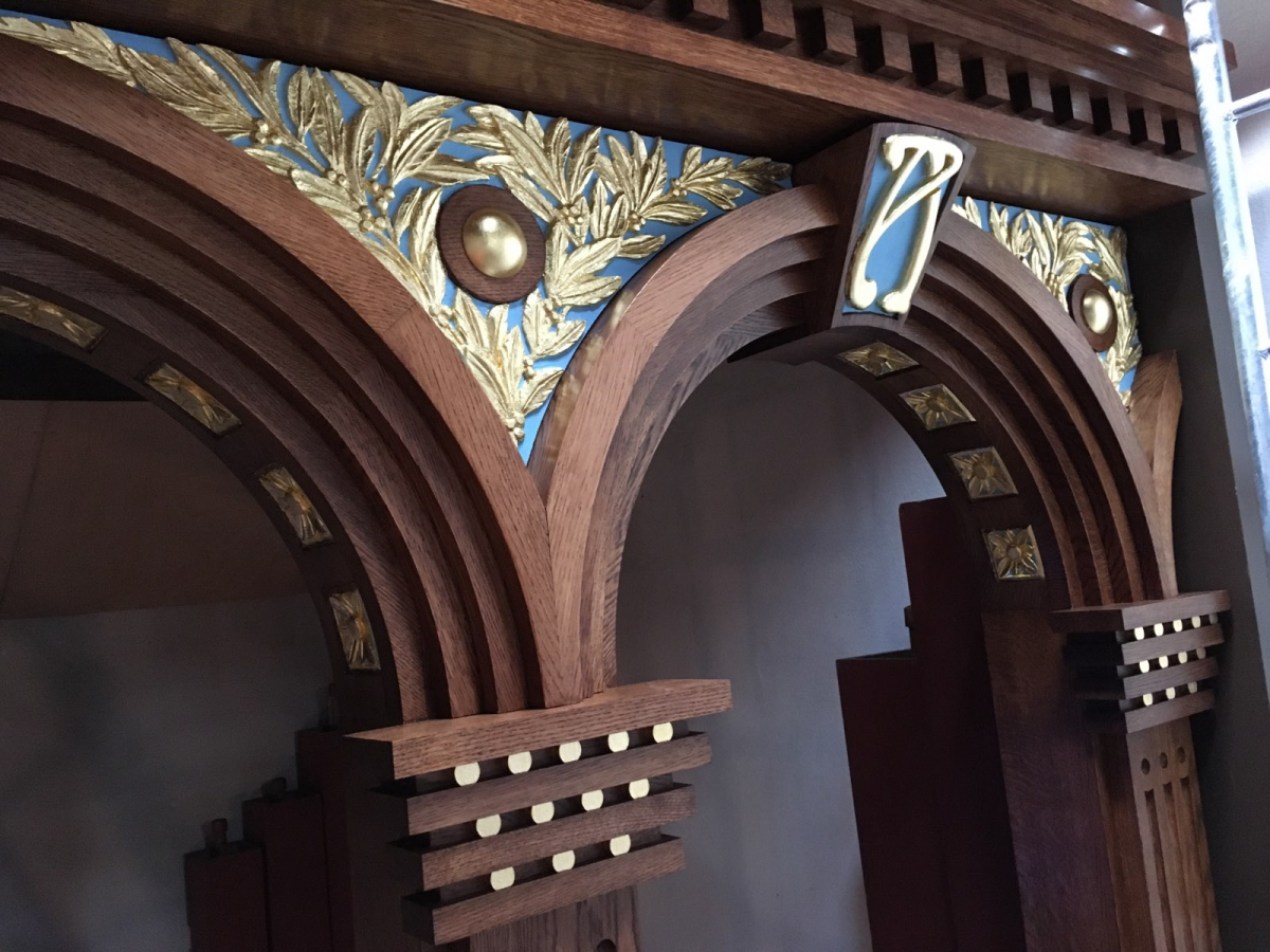 L'avancement du chantier de l'orgue de l'église Sainte Anne