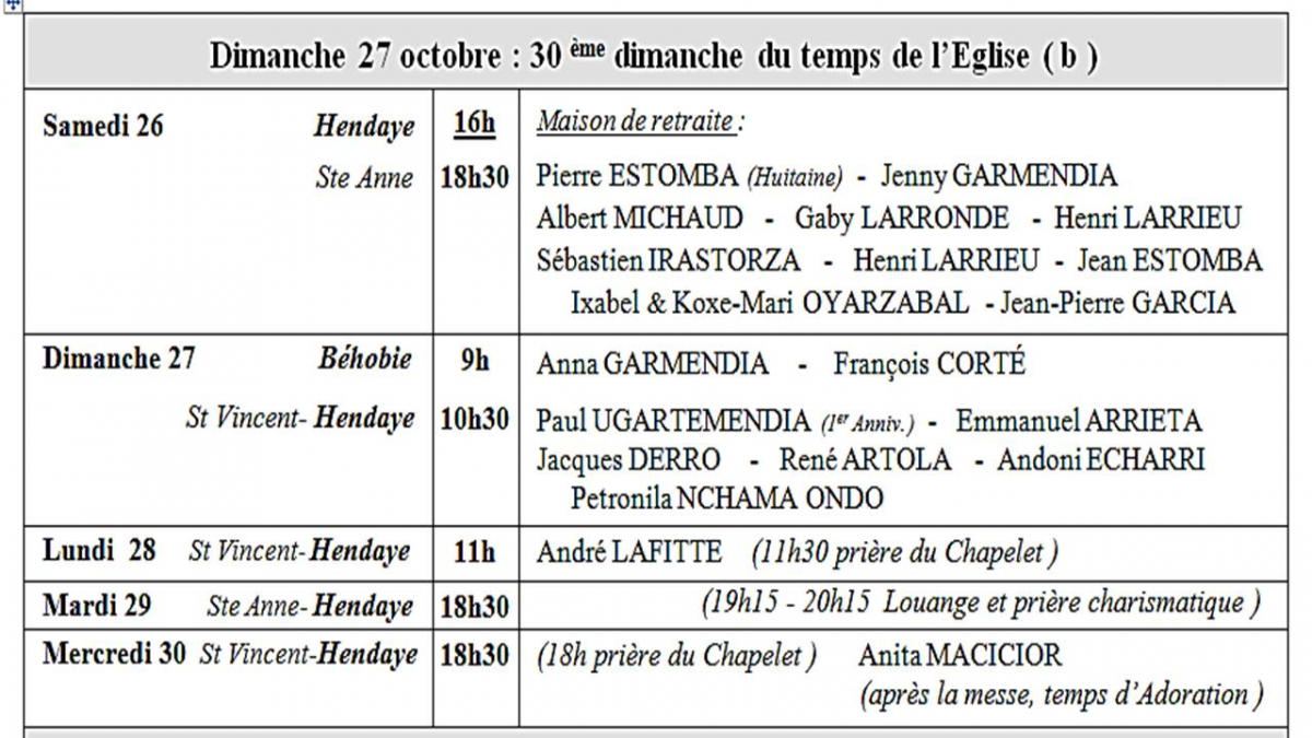 Annonces