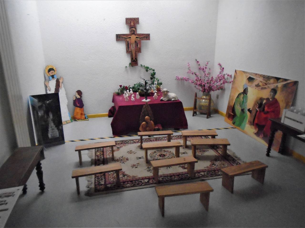 La chapelle des enfants dans la petite maison de Bernadette