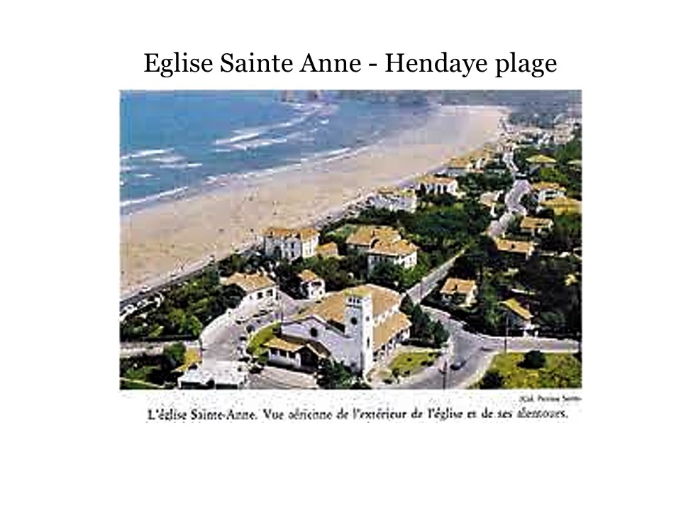 Sainte Anne Hendaye plage