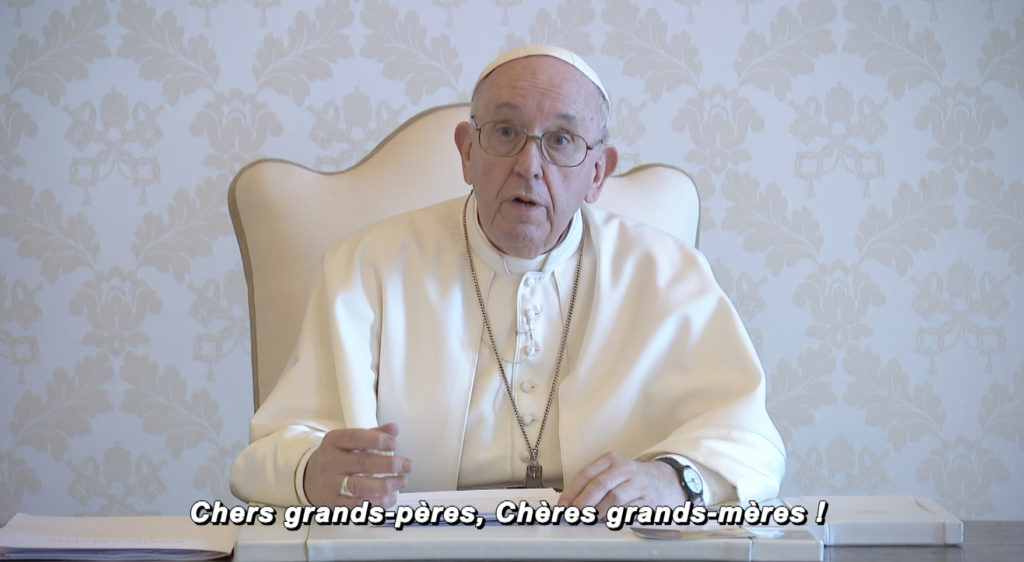 25 juillet 2021 : Le Pape institue une Journée mondiale des grands-parents et des personnes âgées