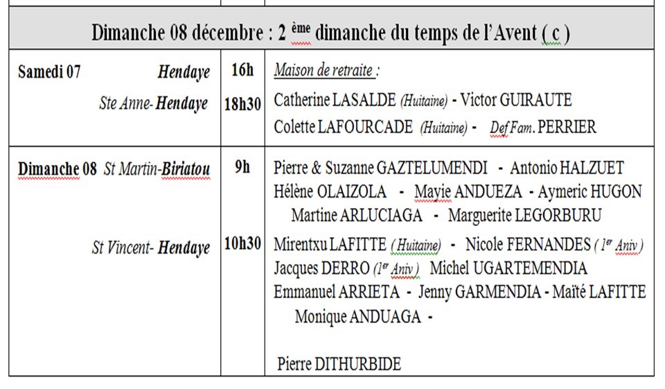 Annonces