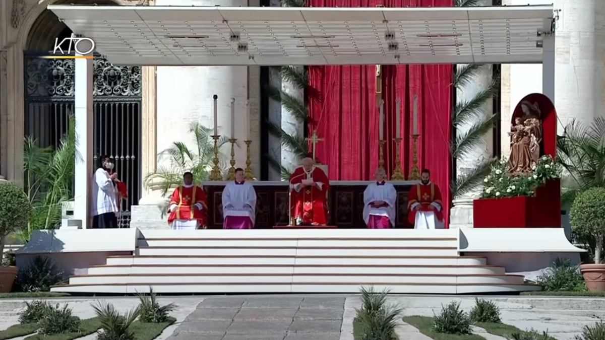 Homélie du pape François pour le dimanche des Rameaux