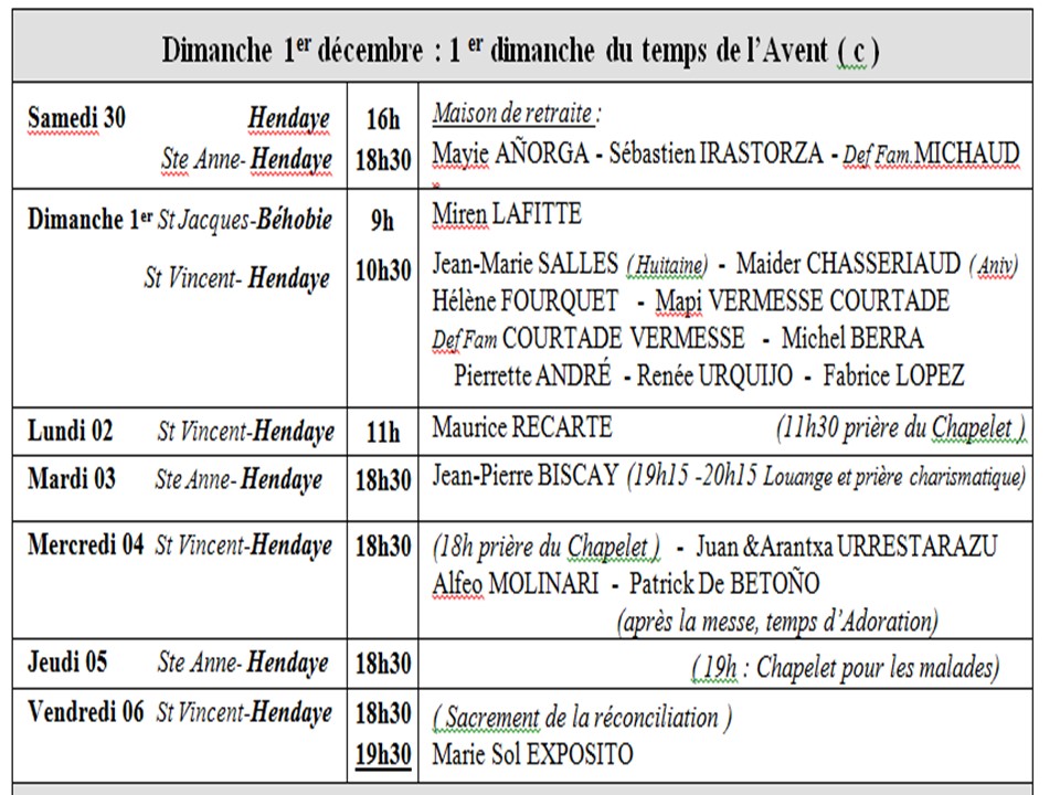 Annonces