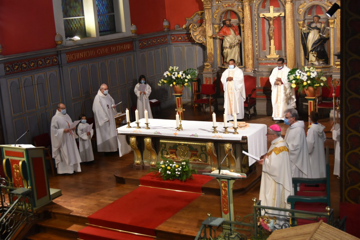 25 décembre 2021 - Jour de Noël à Saint Vincent présidé par Monseigneur Aillet