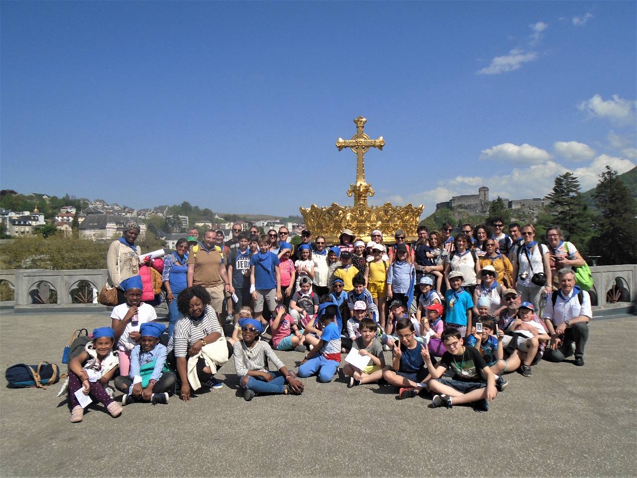 Notre beau pèlerinage du catéchisme, et familial, à Lourdes