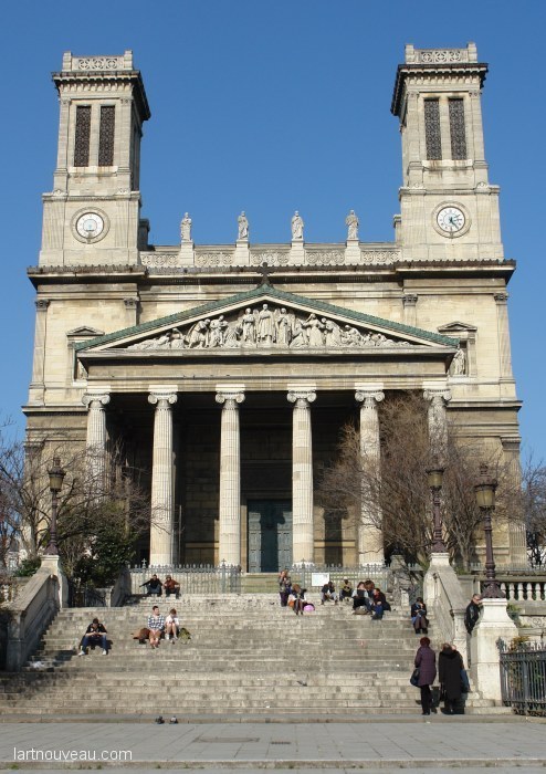 L'église Saint-Vincent-de-Paul de Paris, située place Franz Liszt a été  construite sur l'emplacement de l'ancien enclos Saint-Lazare où vivait Saint Vincent de Paul (1581-1660) et les prêtres de la Mission qui prirent ainsi le nom de Lazaristes.