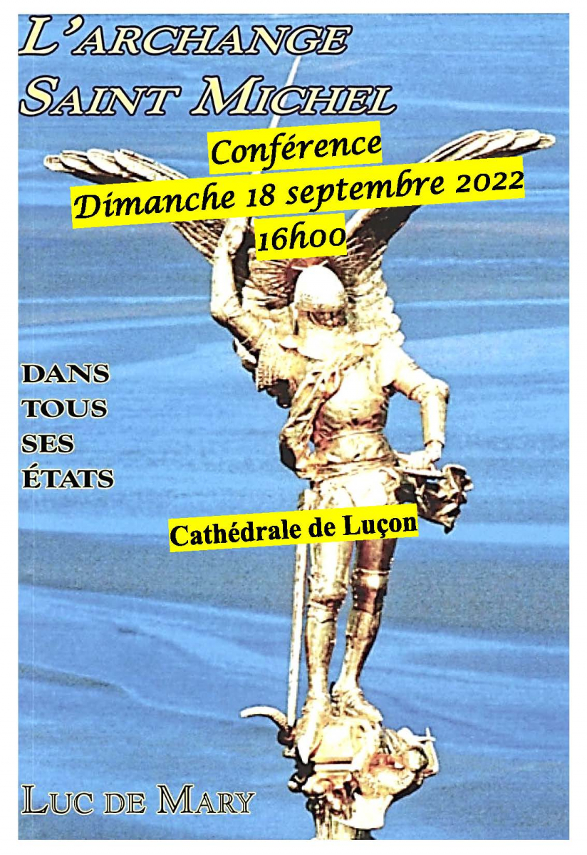 Voir ou revoir la conférence « L'Archange Saint Michel »