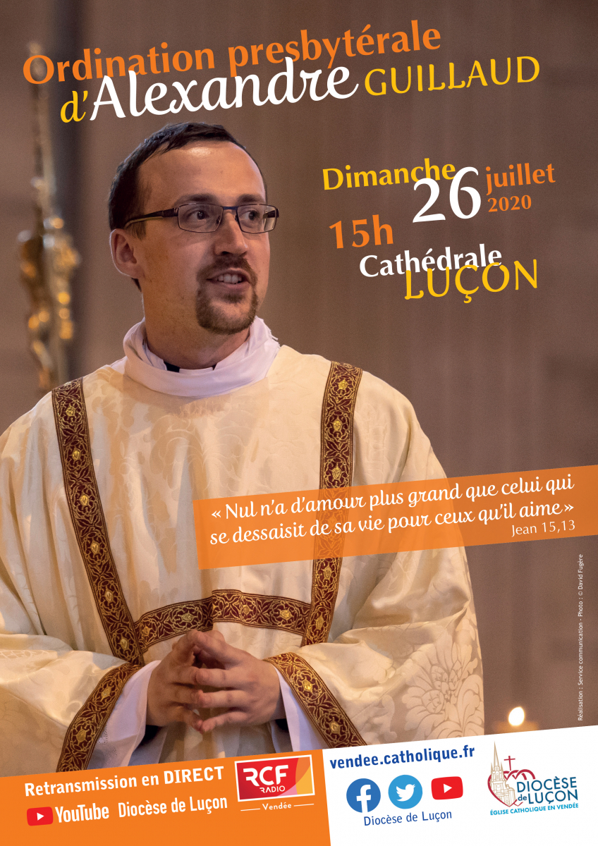 126 nouveaux prêtres ordonnés en France en 2020 dont 1 pour notre Diocèse